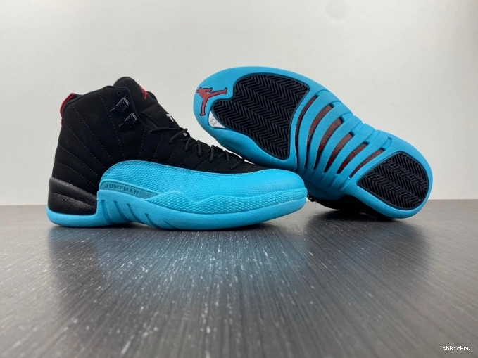 Rep TBkick 130690-027 Retro Gamma Jordan 12 Blue 0630